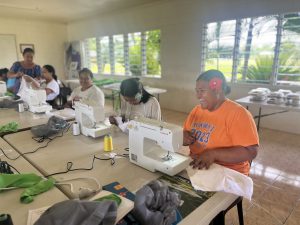 Participants in the skills development training